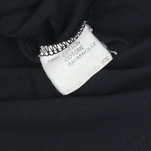 Marlboro Classics Men's Black Cotton T-Shirt Size L