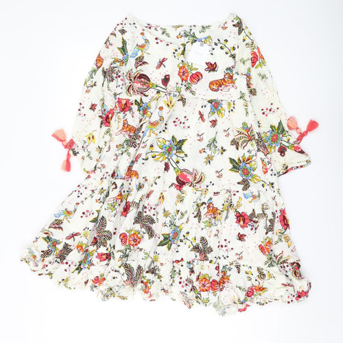 Next Girls Floral Dress Multicoloured 11 Years