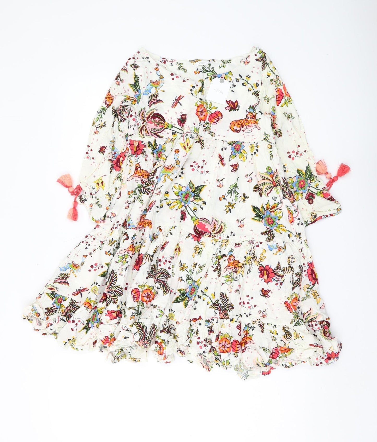 Next Girls Floral Dress Multicoloured 11 Years
