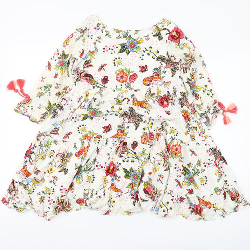 Next Girls Floral Dress Multicoloured 11 Years