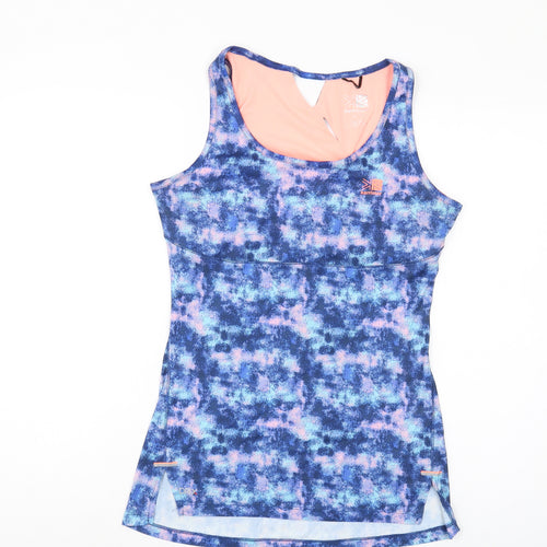 Karrimor Women's Blue Tank Top Size 14 Athletic Racerback