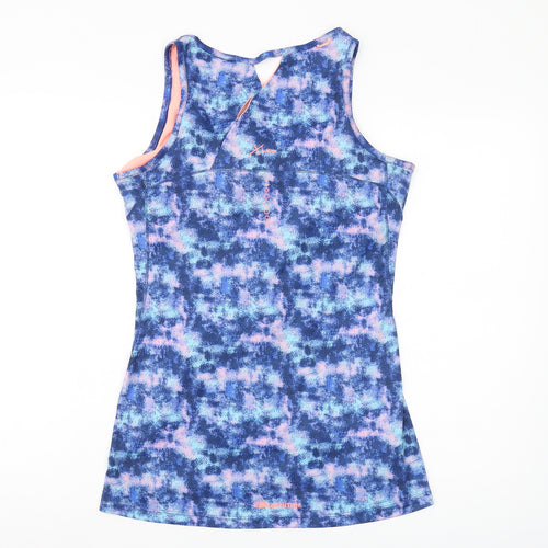 Karrimor Women's Blue Tank Top Size 14 Athletic Racerback