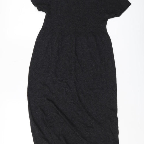 Phase Eight Women's Black Midi Sheath Dress, Size 10
