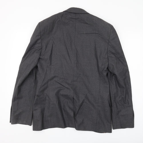 Gagliardi Men's Grey Check Blazer M Regular Fit