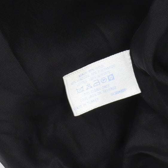 Oasis Women's Black Pea Coat Jacket, Size 14, Classic Style