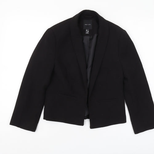 New Look Women's Black Shawl Blazer, Size 6, Slim Fit