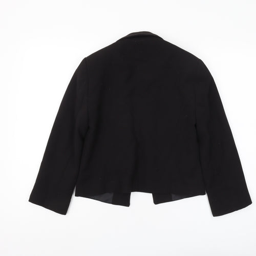 New Look Women's Black Shawl Blazer, Size 6, Slim Fit