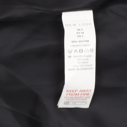 New Look Women's Black Shawl Blazer, Size 6, Slim Fit