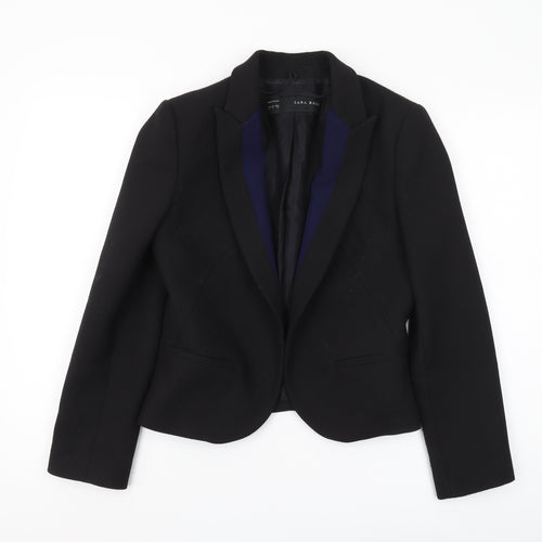 Zara Basic Women's Black Blazer, L, Tailored Fit