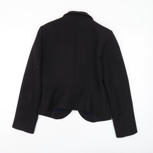Zara Basic Women's Black Blazer, L, Tailored Fit