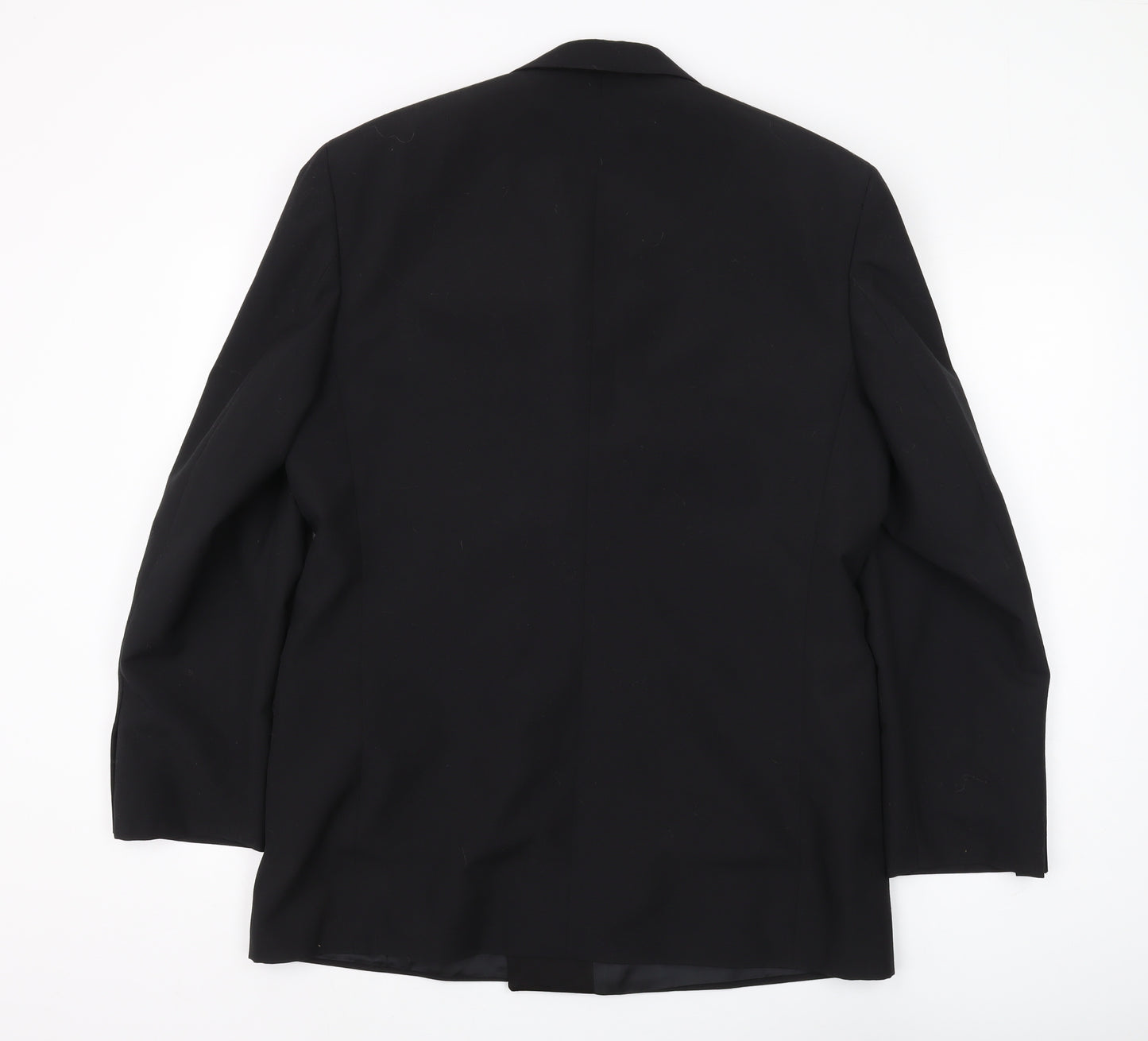 Burton Men's Black Double-Breasted Tuxedo Blazer, Size 40R
