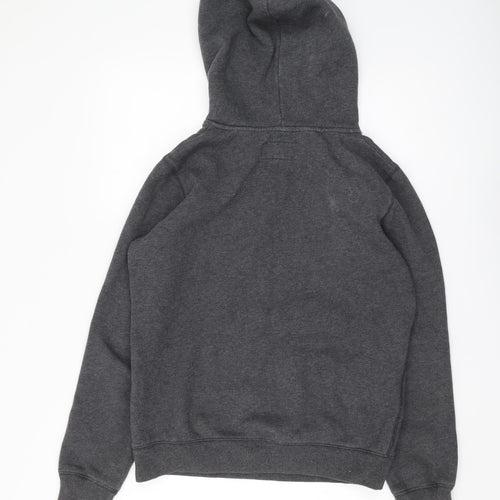 Jack Wills Women's Grey Pullover Hoodie Size 8