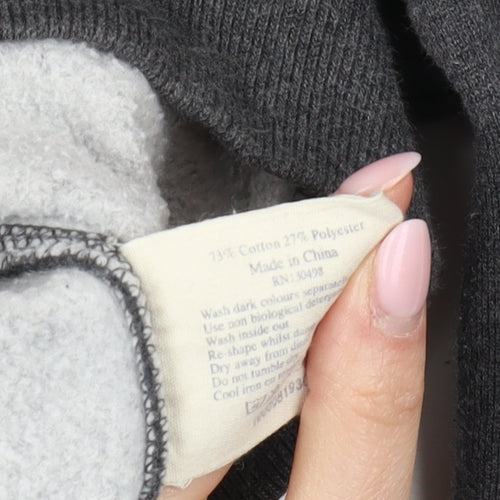 Jack Wills Women's Grey Pullover Hoodie Size 8