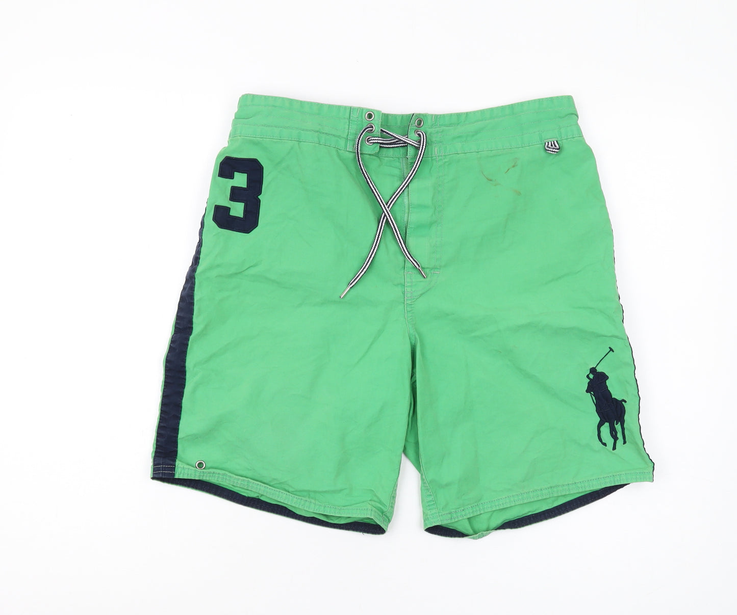 Polo Ralph Lauren Men's Green Medium Swim Shorts