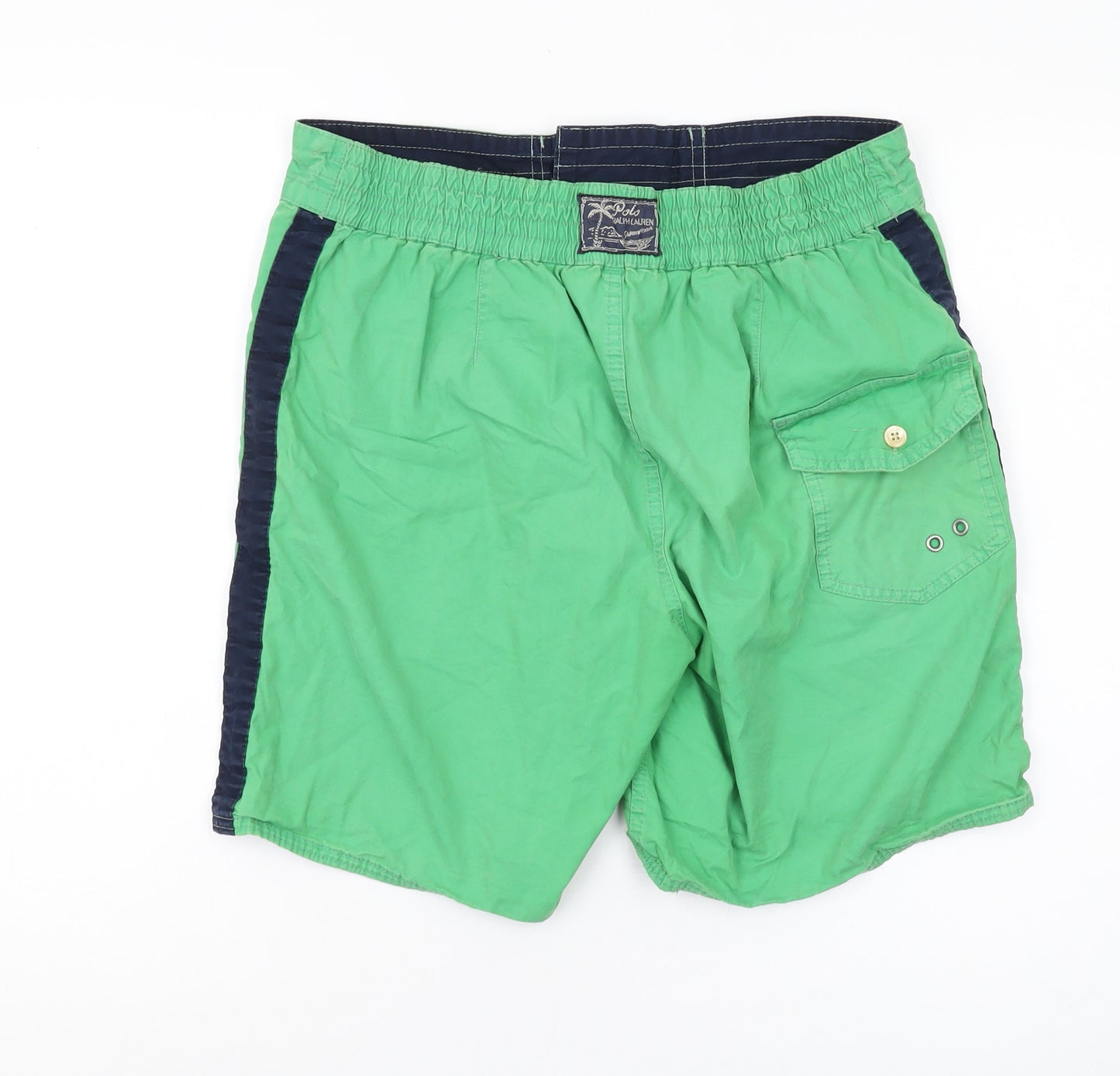 Polo Ralph Lauren Men's Green Medium Swim Shorts
