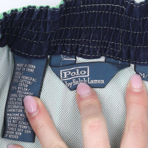 Polo Ralph Lauren Men's Green Medium Swim Shorts