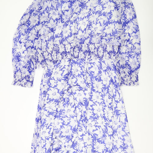 Parigi Women's Multicoloured Floral Midi Dress