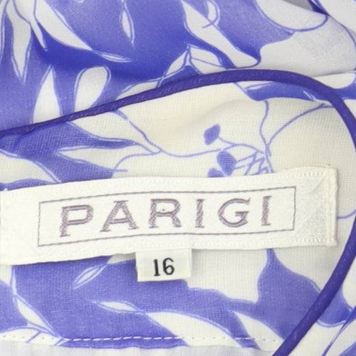Parigi Women's Multicoloured Floral Midi Dress