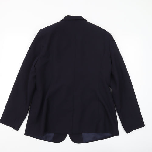 Anthology Women's Black Blazer Size 14 Business Classic