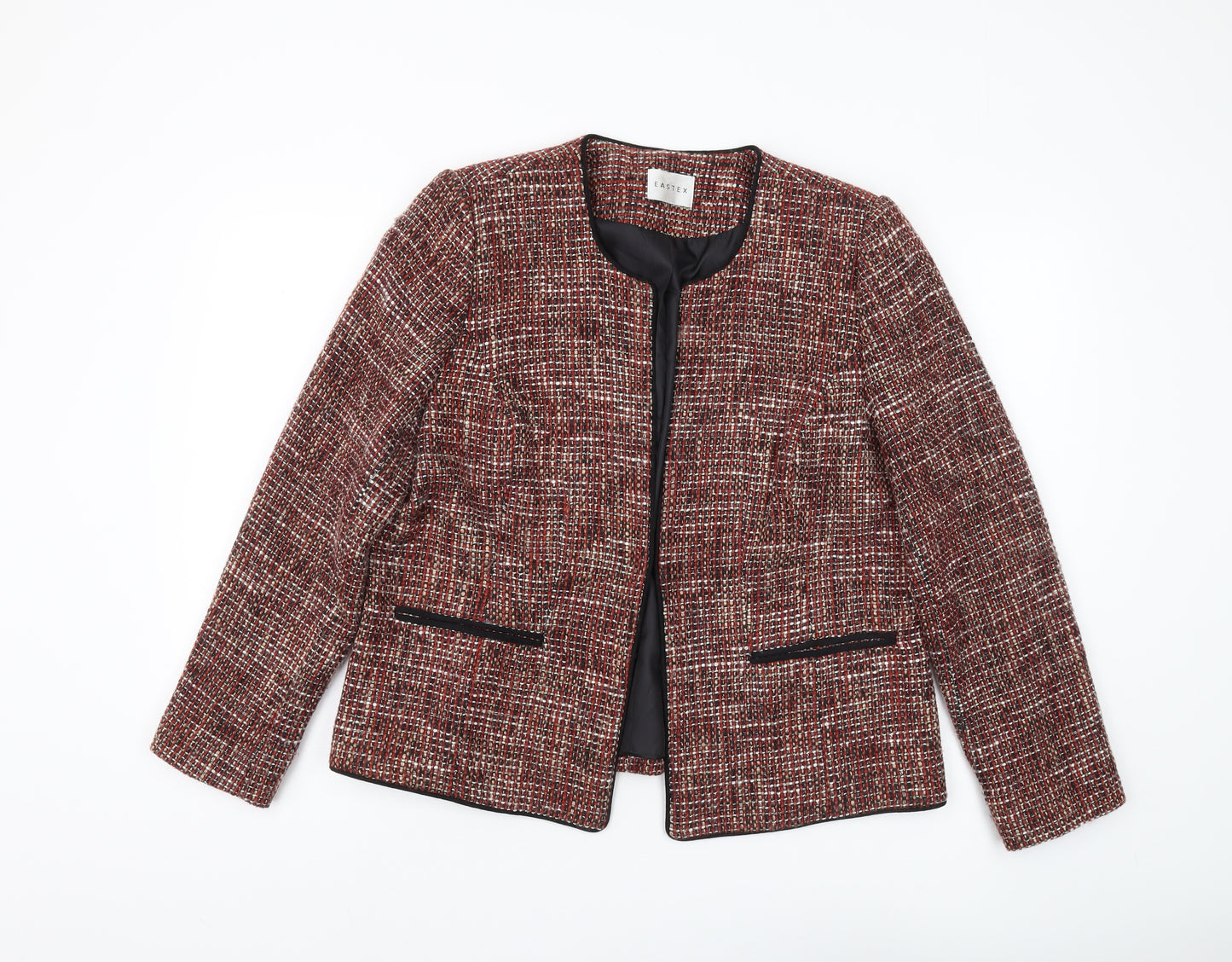 Eastex Women's Multicoloured Check Jacket Size 14