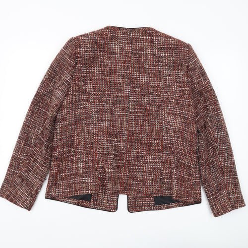 Eastex Women's Multicoloured Check Jacket Size 14