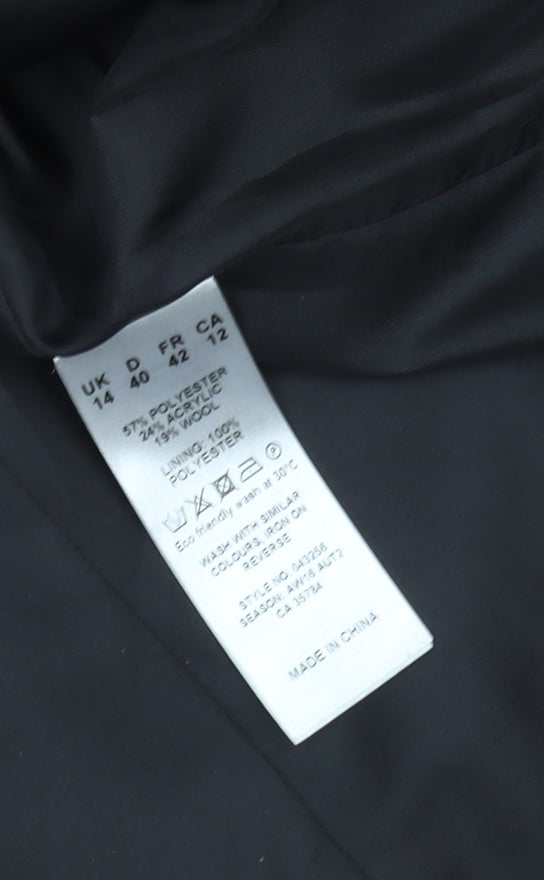 Eastex Women's Multicoloured Check Jacket Size 14