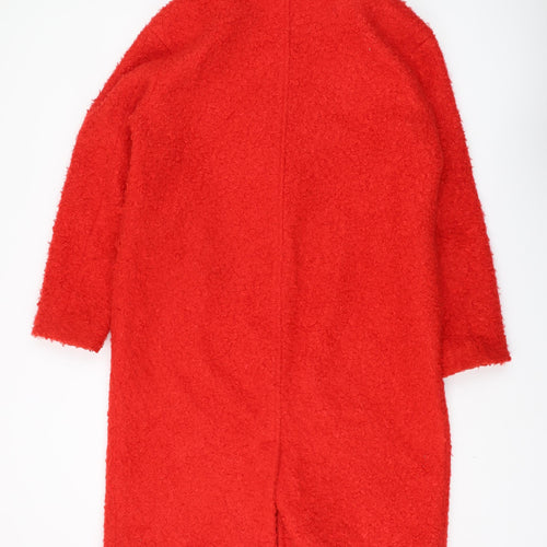 Marks & Spencer Women's Red Overcoat Size 12