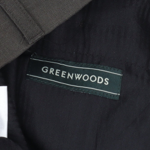 Greenwoods Men's Green Dress Pants - Size 37