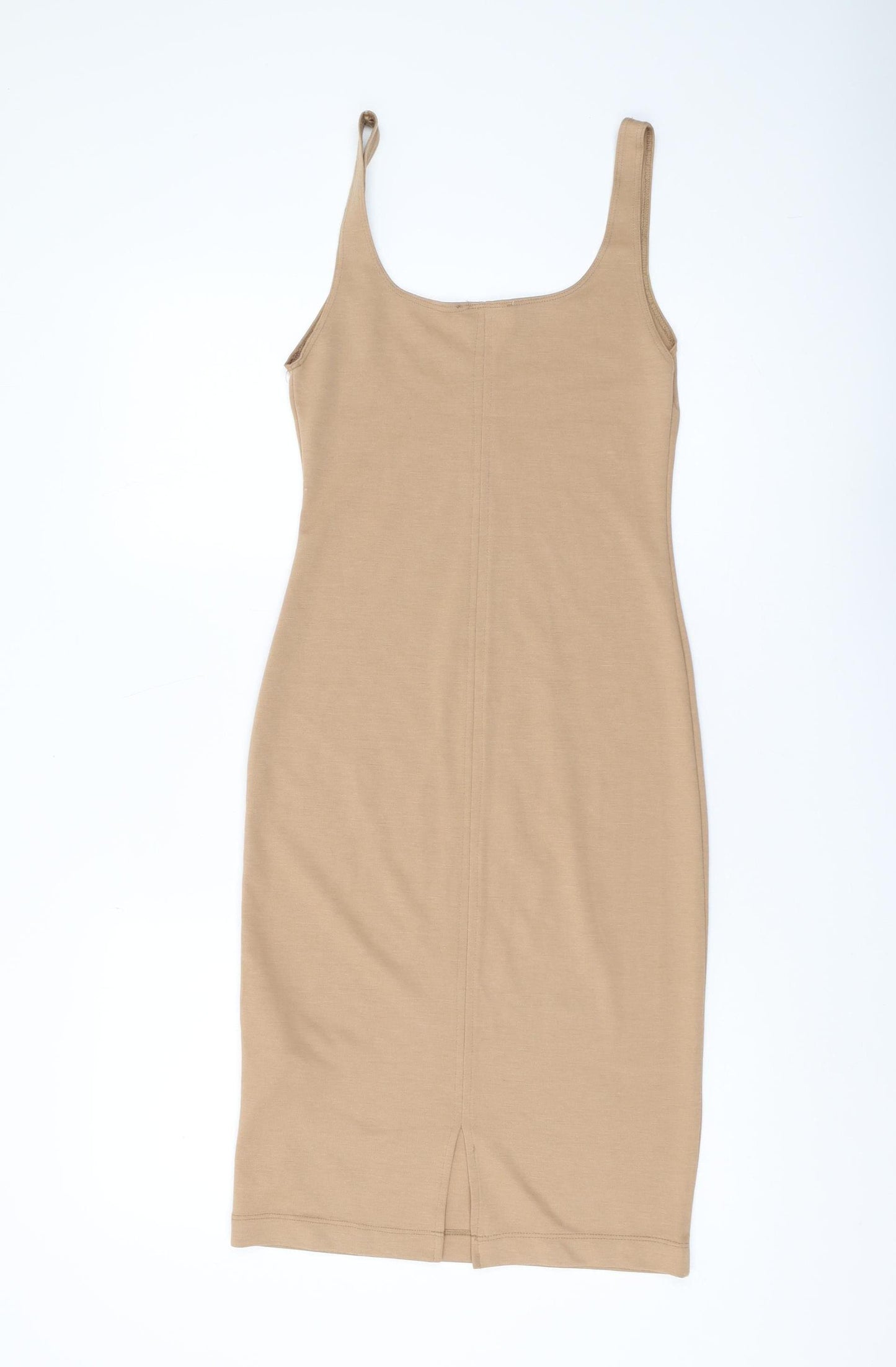 Zara Trafaluc Beige Women's Slip Dress - Size S