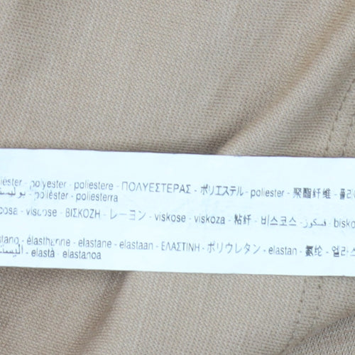 Zara Trafaluc Beige Women's Slip Dress - Size S