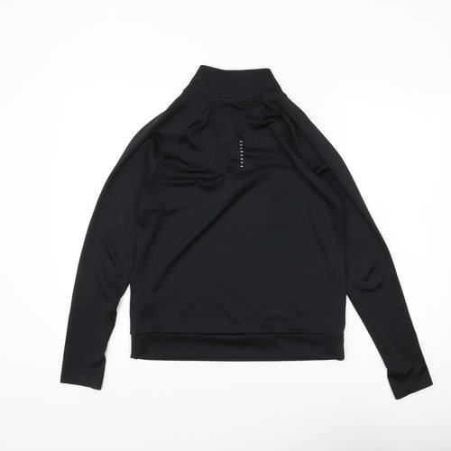 Nike Women's Black Dri-Fit Pullover XS Long Sleeve Top