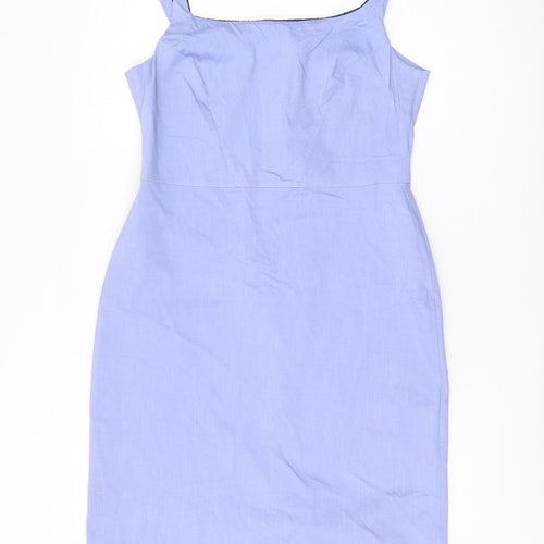 River Island Women's Blue Bodycon Dress Size 6