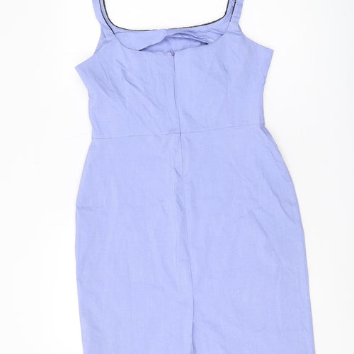 River Island Women's Blue Bodycon Dress Size 6