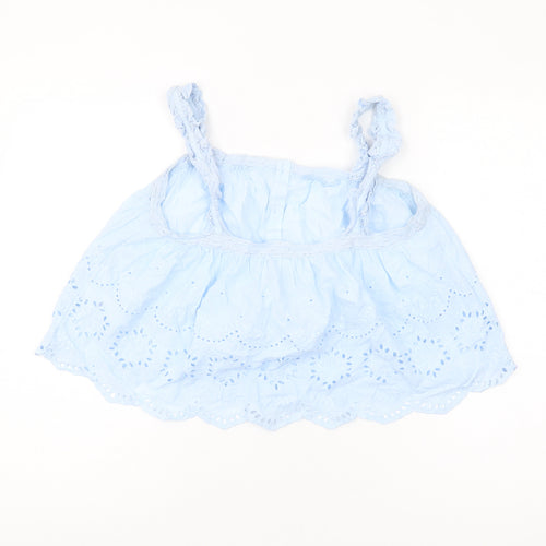 River Island Women Blue Floral Camisole Blouse 10