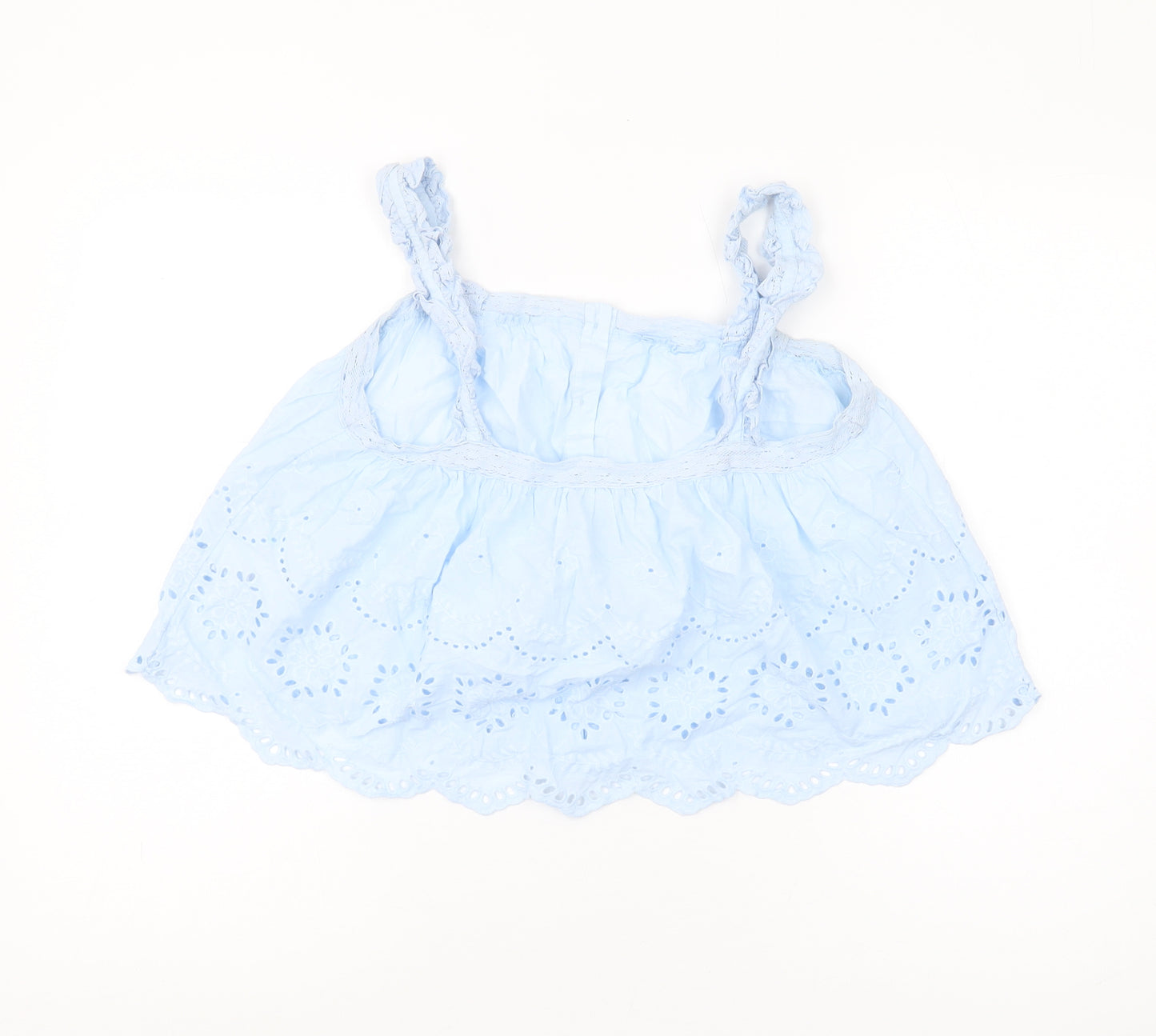 River Island Women Blue Floral Camisole Blouse 10