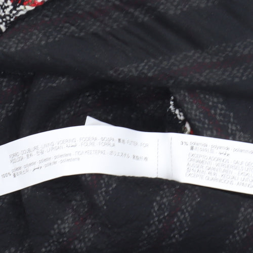 Zara Women's Plaid Tweed Skirt, Size M - Chic Workwear