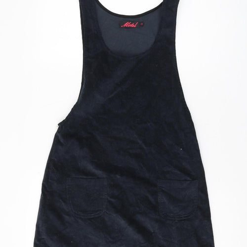 Motel Women’s Black Pinafore Dress XS - Chic Casual Style