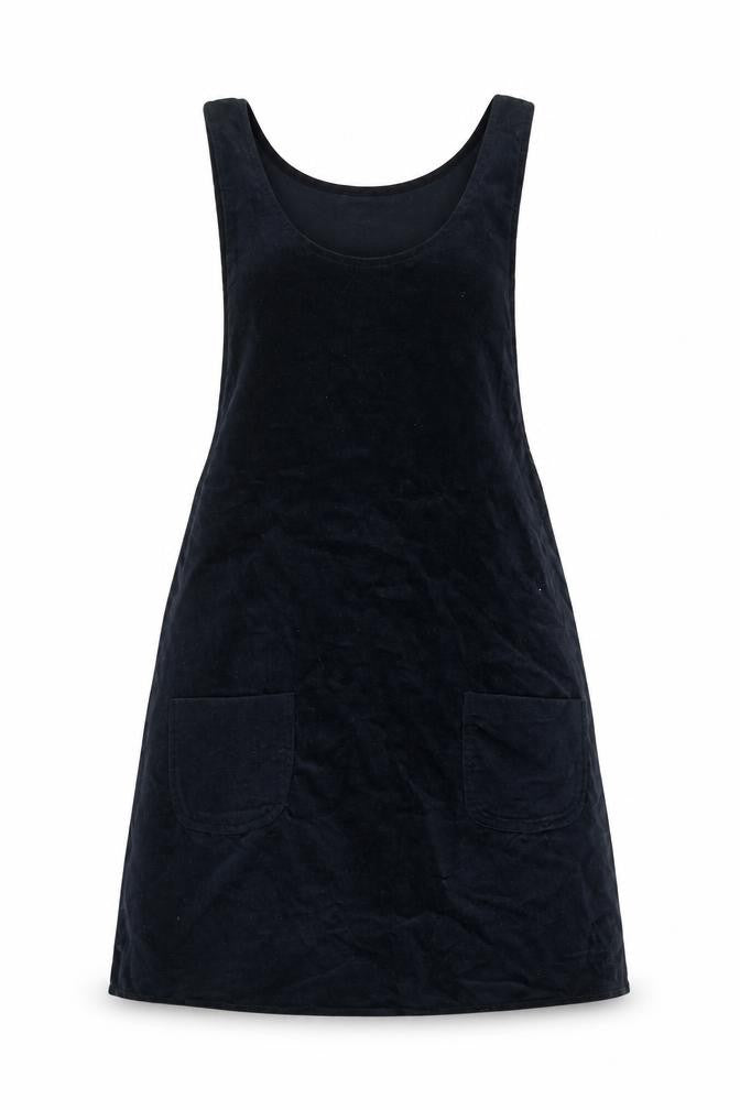 Motel Women’s Black Pinafore Dress XS - Chic Casual Style