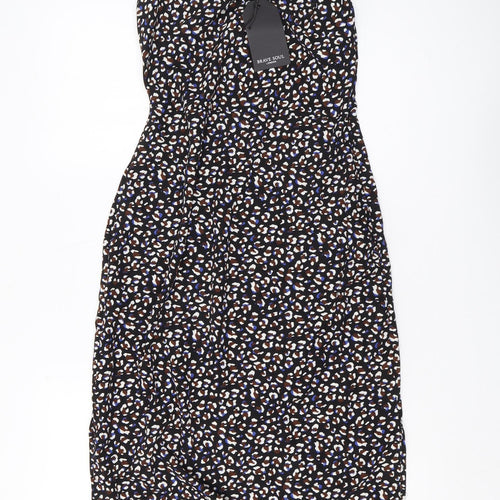 Brave Soul Women's Multicoloured Midi Slip Dress XS