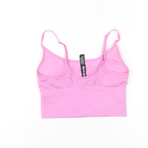 Pink Active Women's Pink XS Sports Bra