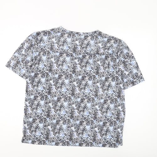 Marks and Spencer Women Multicoloured 12 Floral T-Shirt