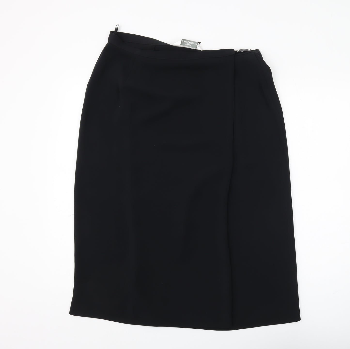 Marks and Spencer Women's Black Pencil Skirt Size 18