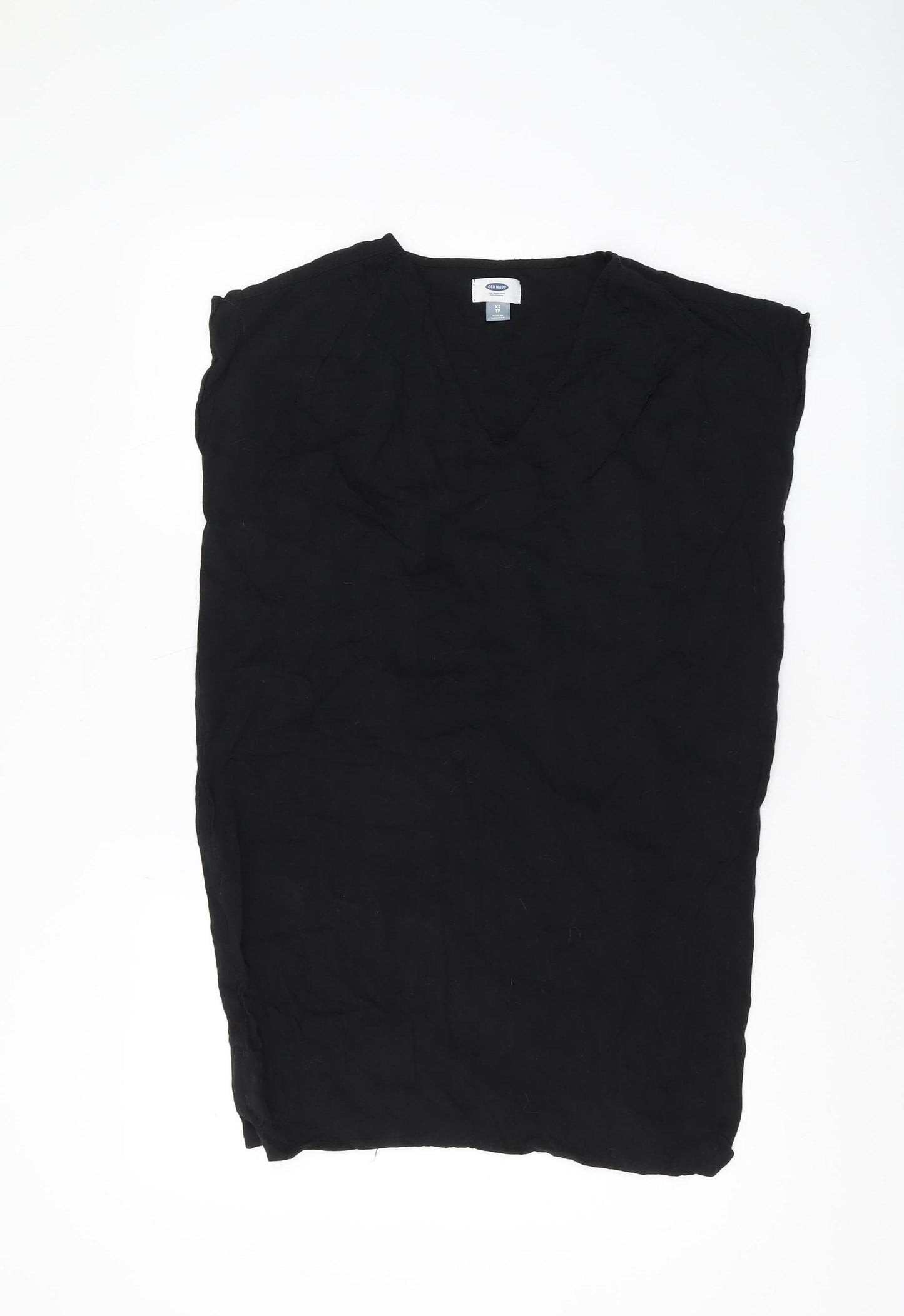 Old Navy Women's Black XS V-Neck Top