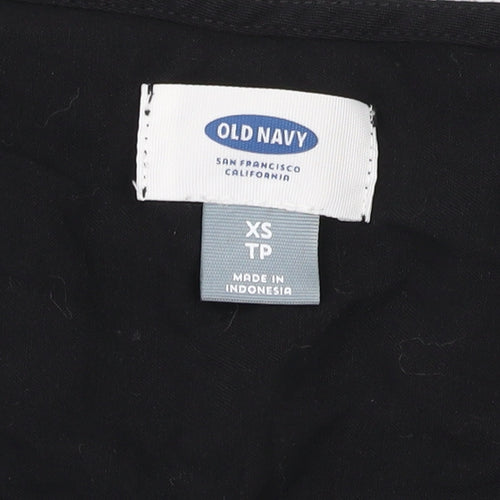 Old Navy Women's Black XS V-Neck Top