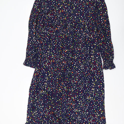 Feather & Bone Women's Floral Midi Shirt Dress Size 8