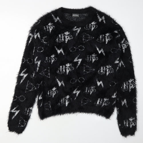 Harry Potter Women's Black XS Pullover Jumper