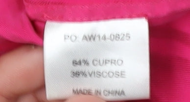 Hush Pink Women's Blouse, Size 10, Short Sleeve