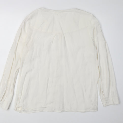 White Stuff Women's White Blouse Size 14