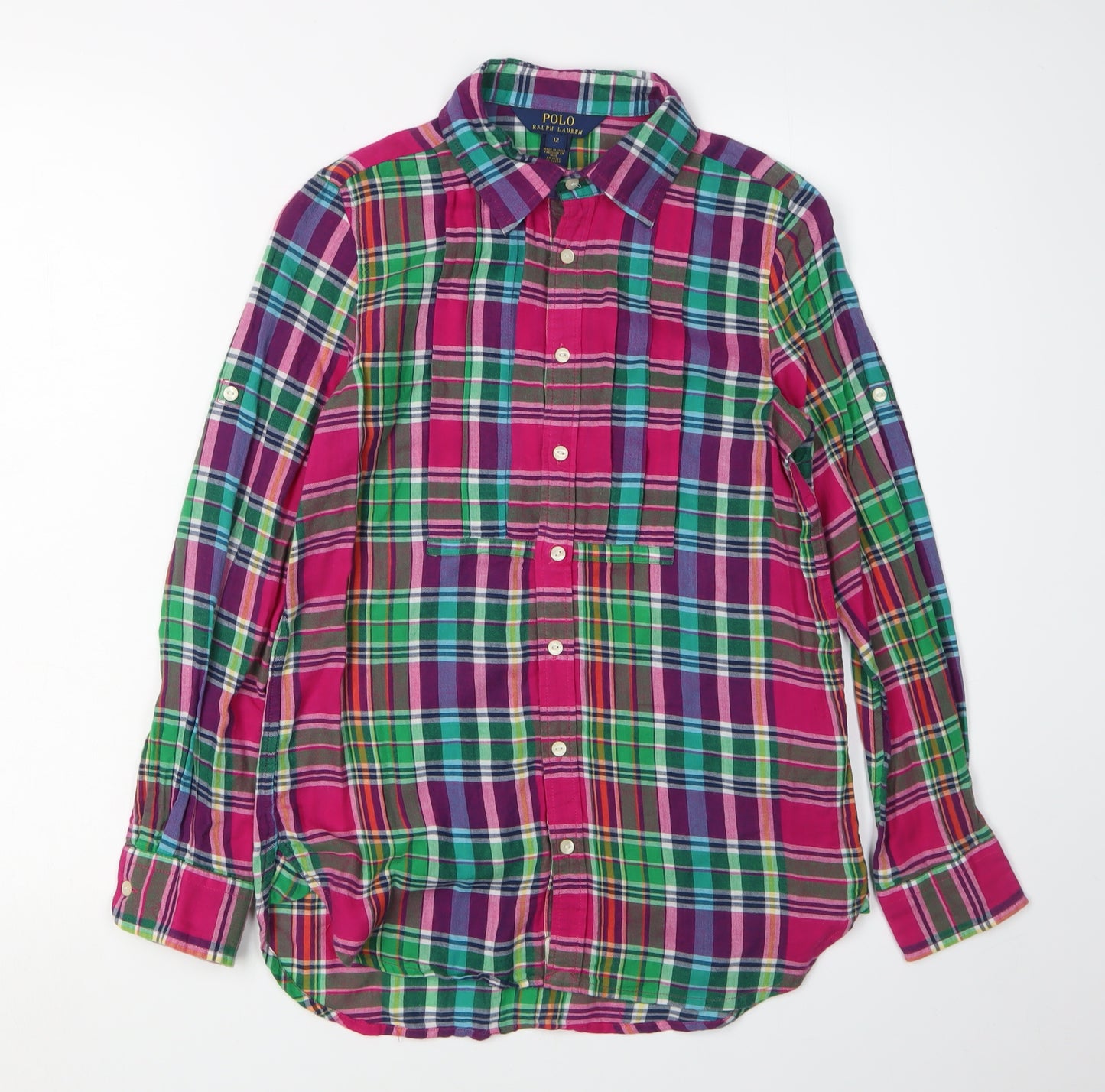 Polo Ralph Lauren Women's Multicoloured Plaid Shirt