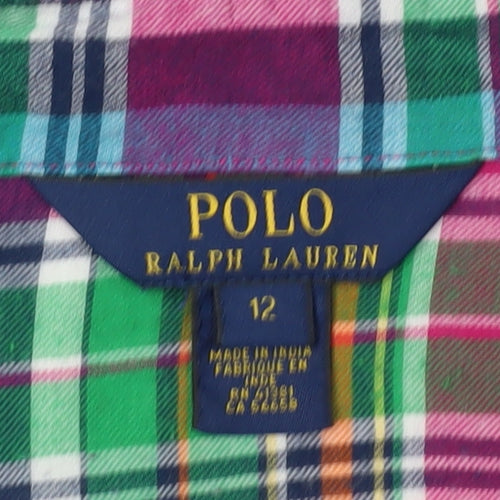 Polo Ralph Lauren Women's Multicoloured Plaid Shirt